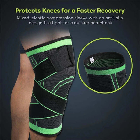 1 Pcs Summer New Knee Pads Braces Sports Support Kneepad Men Women for Arthritis Joints Protector Fitness Compression Sleeve