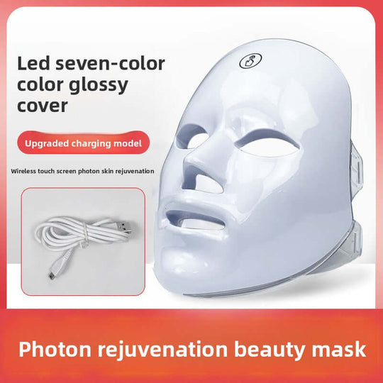 LED Photon Rejuvenation Mask with Red and Blue Light
