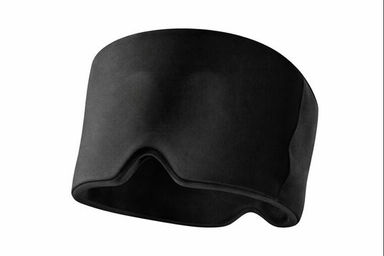 Migraine relief ice cap designed for effective cold therapy and pain relief, featuring a sleek black design for comfortable use.