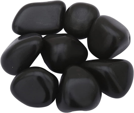 Real Crystals and Healing Stones - Healing Crystals for Beginners- Healing Stones Tumbled Crystals (3, Black Onyx)