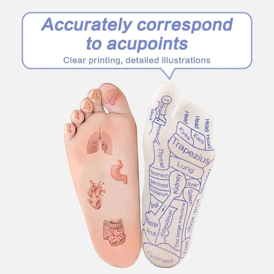 Foot Massage Acupressure Socks Relieve Tired Feet Socks Acupoint Foot Massager Reflexology Socks Physiotherapy Foot Care Tool