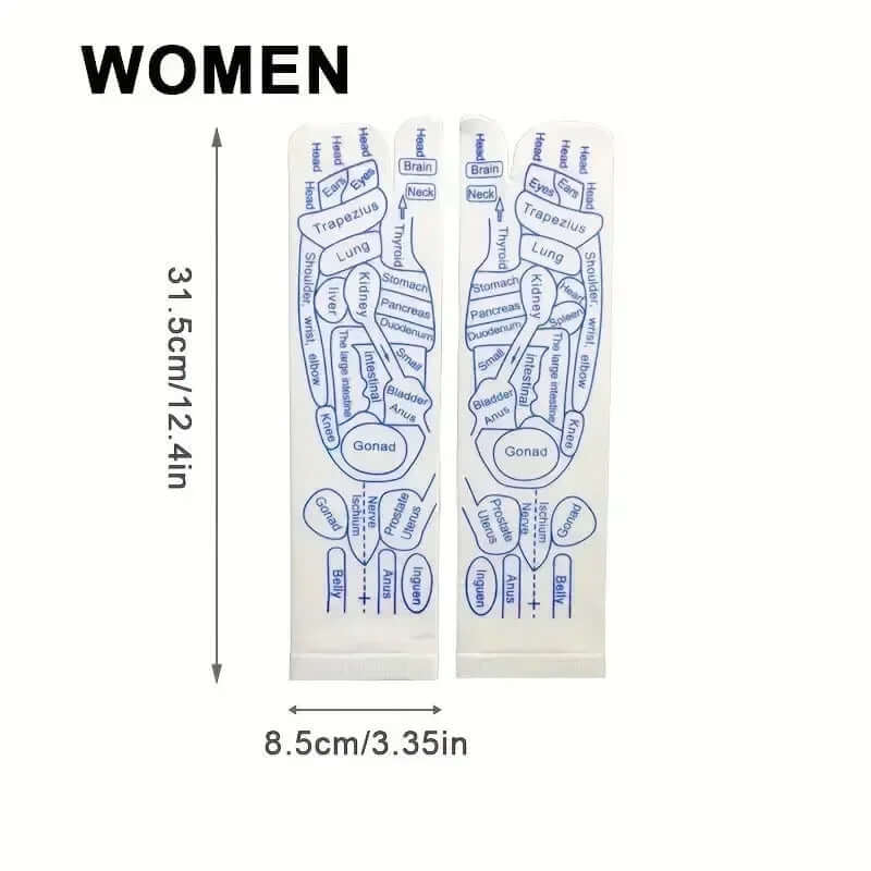 Foot Massage Acupressure Socks Relieve Tired Feet Socks Acupoint Foot Massager Reflexology Socks Physiotherapy Foot Care Tool