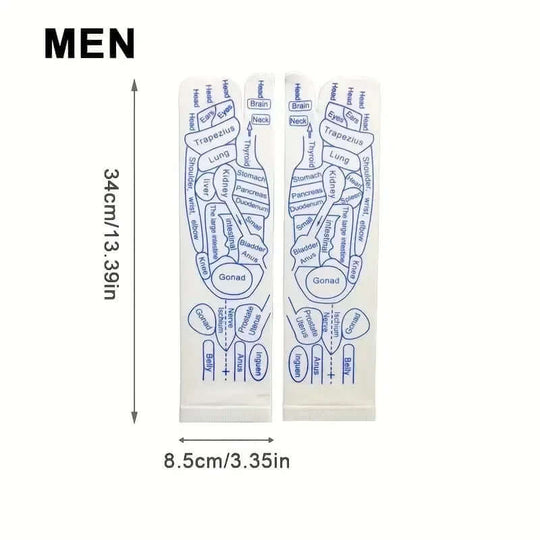 Foot Massage Acupressure Socks Relieve Tired Feet Socks Acupoint Foot Massager Reflexology Socks Physiotherapy Foot Care Tool