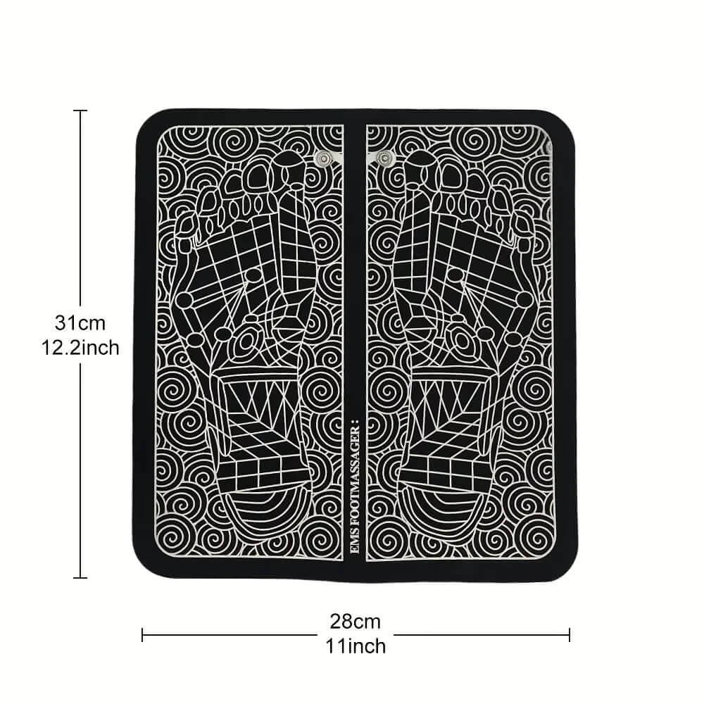 Electric Foot Massager Pad Muscle Massage Relaxation Trainer for Massage Fitness Outdoor Sport Home Family Relax