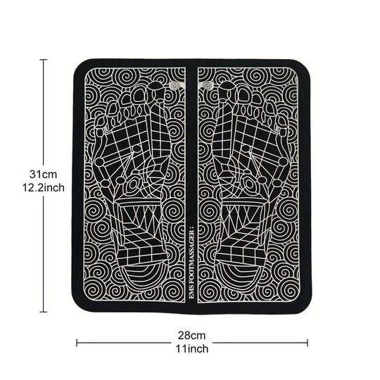 Electric Foot Massager Pad Muscle Massage Relaxation Trainer for Massage Fitness Outdoor Sport Home Family Relax