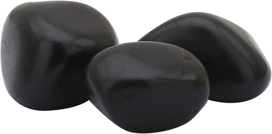 Real Crystals and Healing Stones - Healing Crystals for Beginners- Healing Stones Tumbled Crystals (3, Black Onyx)