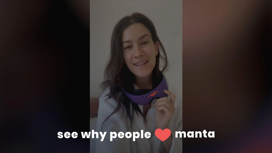 Advanced Sleep Mask - Manta PRO for Ultimate Comfort