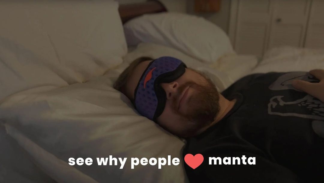 Advanced Sleep Mask - Manta PRO for Ultimate Comfort