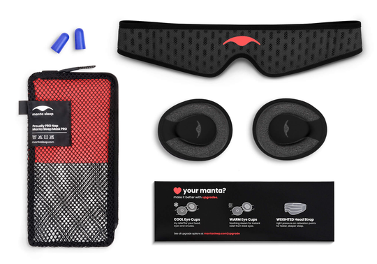 Advanced Sleep Mask - Manta PRO for Ultimate Comfort