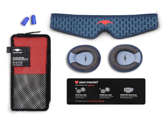 Advanced Sleep Mask - Manta PRO for Ultimate Comfort
