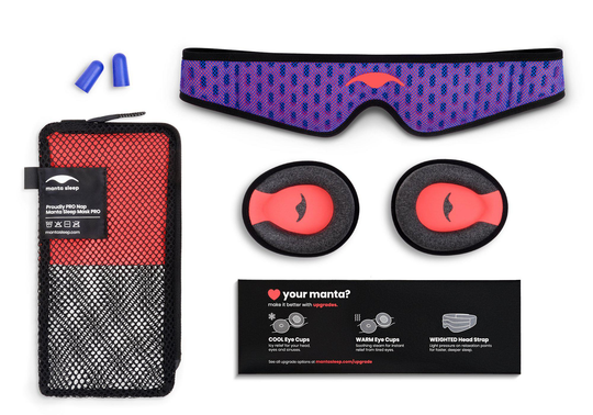 Advanced Sleep Mask - Manta PRO for Ultimate Comfort