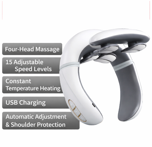 Electric Neck Massager - Multifunctional Relief at Home