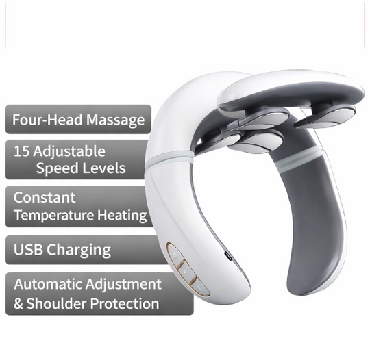 Electric Neck Massager - Multifunctional Relief at Home