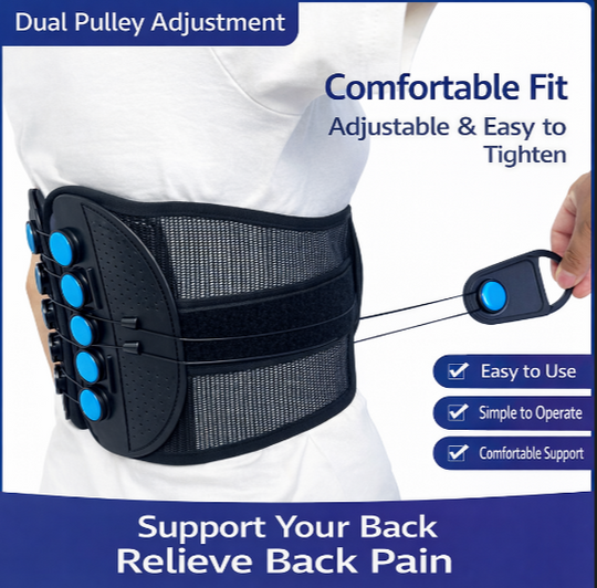 Lumbar Support Waist Belt - Unisex Posture Corrector