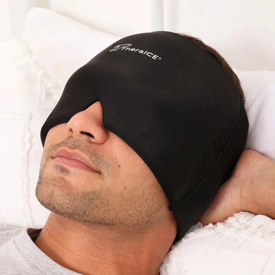Headache Hat – Soothing Migraine Relief Cap with Cold & Hot Therapy