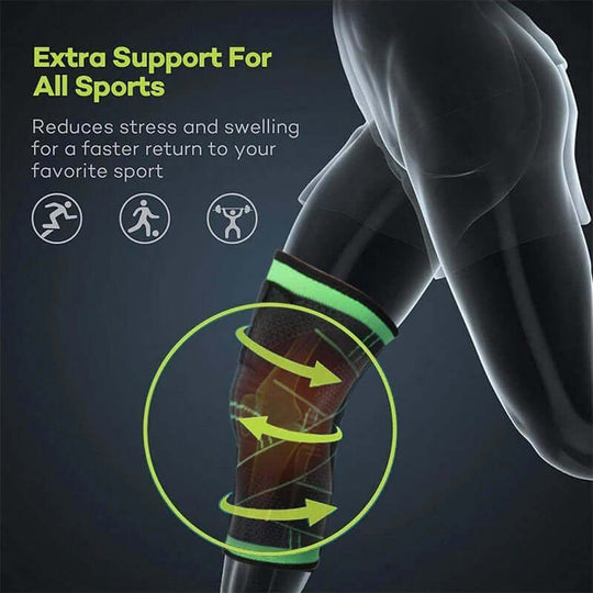 1 Pcs Summer New Knee Pads Braces Sports Support Kneepad Men Women for Arthritis Joints Protector Fitness Compression Sleeve