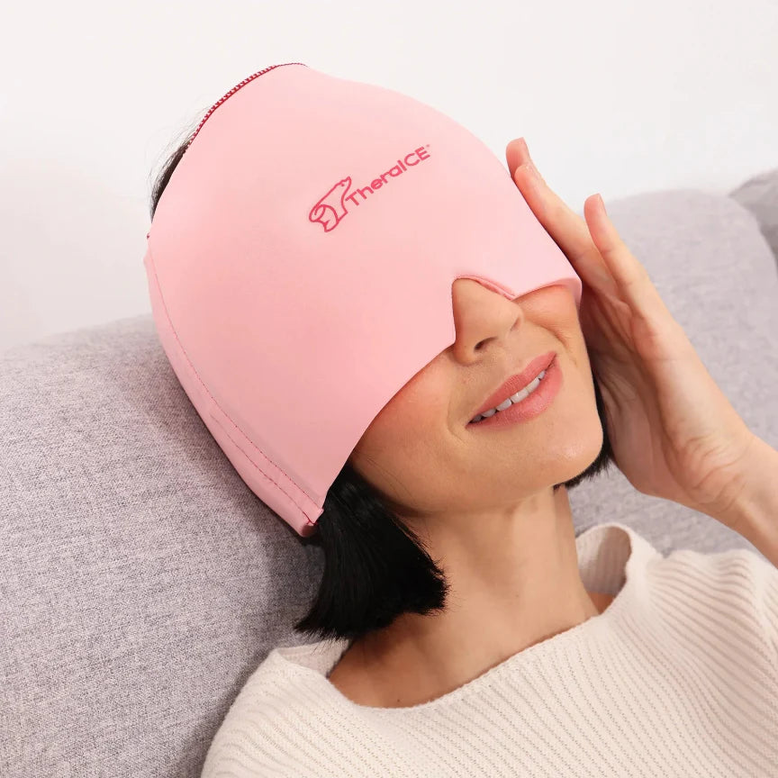 Headache Hat – Soothing Migraine Relief Cap with Cold & Hot Therapy