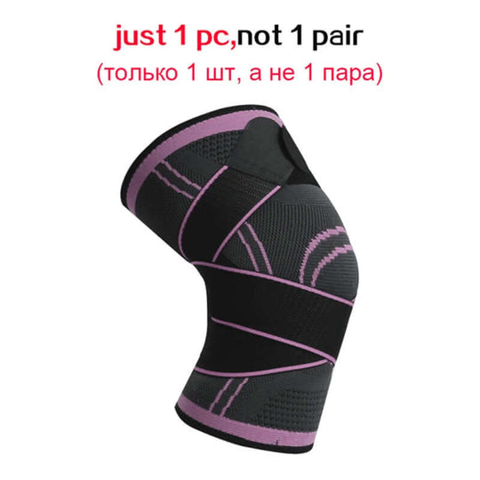 1 Pcs Summer New Knee Pads Braces Sports Support Kneepad Men Women for Arthritis Joints Protector Fitness Compression Sleeve