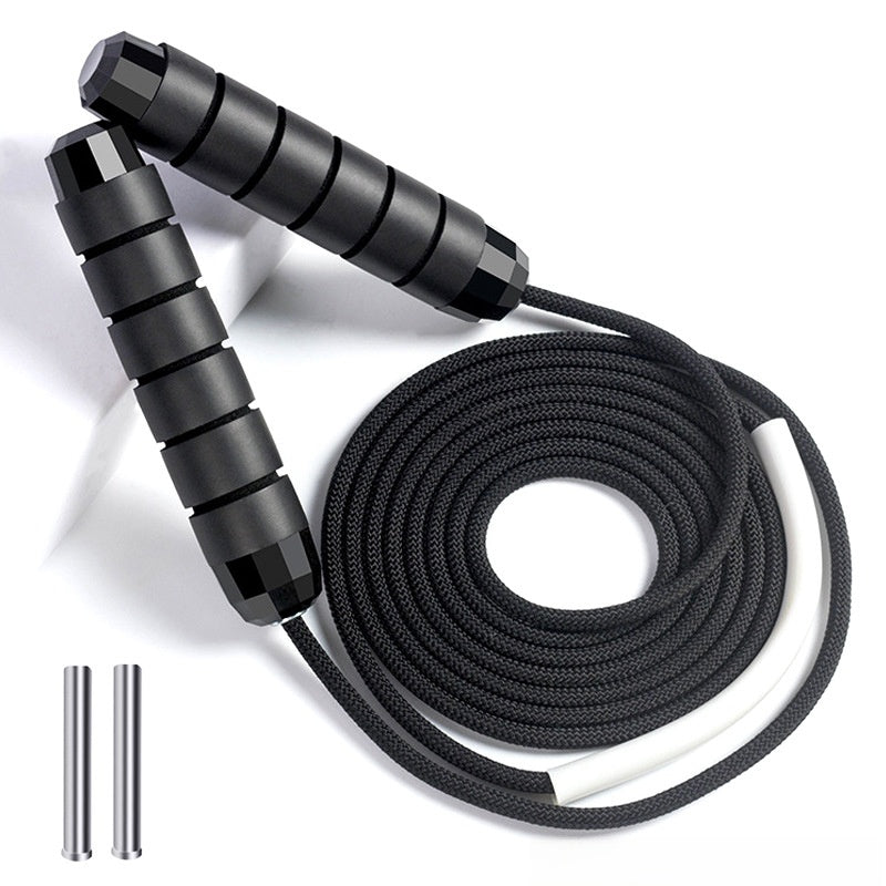 Durable jump rope with a comfortable grip, non-slip thickened foam handle, designed for optimal performance during workouts.