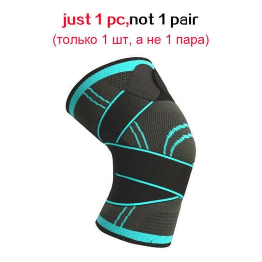 1 Pcs Summer New Knee Pads Braces Sports Support Kneepad Men Women for Arthritis Joints Protector Fitness Compression Sleeve