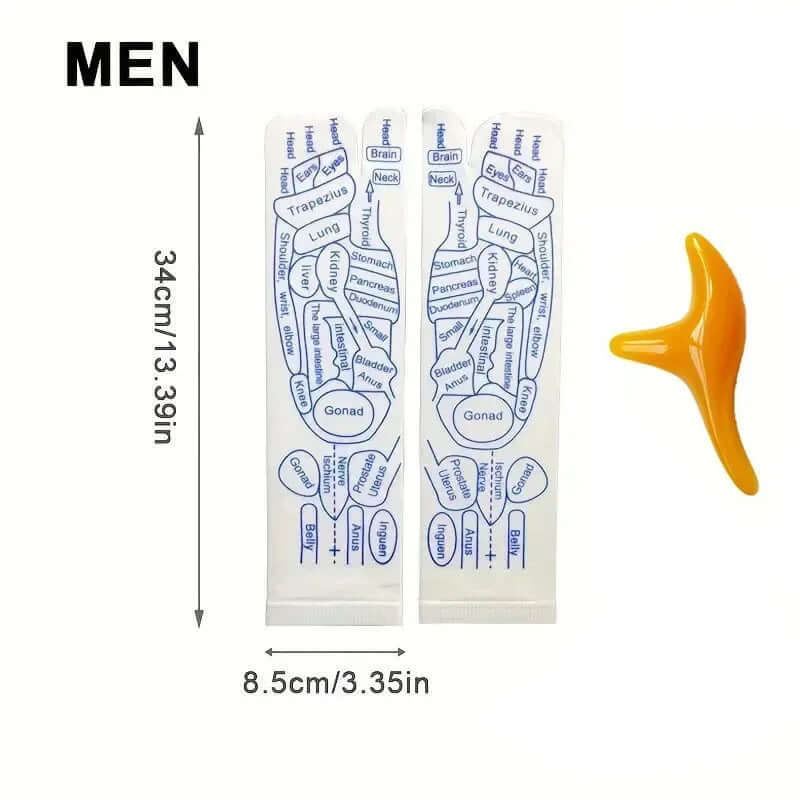 Foot Massage Acupressure Socks Relieve Tired Feet Socks Acupoint Foot Massager Reflexology Socks Physiotherapy Foot Care Tool